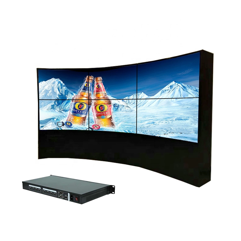 Ultra Narrow Bezel 55 Inch LCD TV Wall Mount Video Wall Price Media TV Video Wall with Original Panel Advertising Display