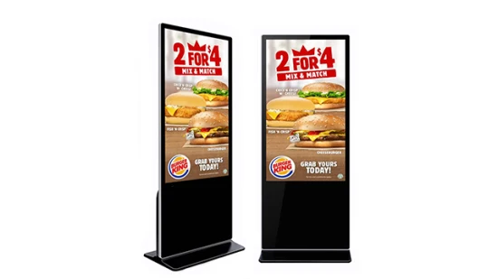 Stand TFT LCD Digital Signage Media Video Player Advertising Display