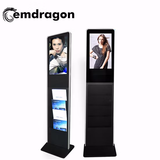 Outdoor Advertising Video Player 32 Inch Advertising Display Brochure Holder CCTV Monitor Outdoor Advertising Panels LCD Digital Signage