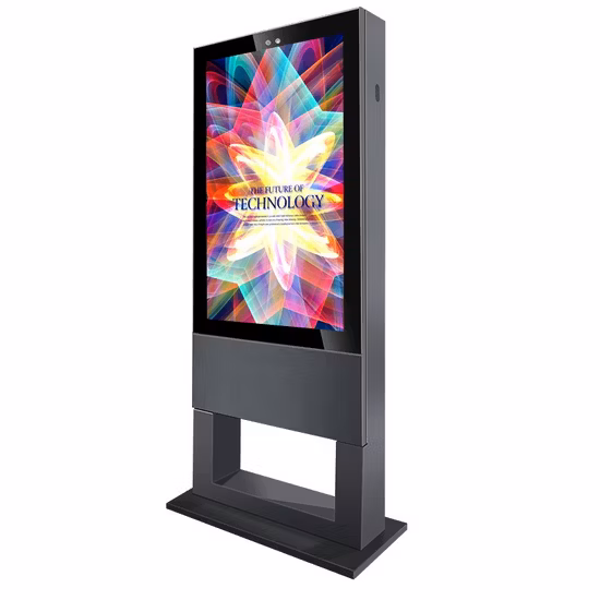 55 Inch LCD Outdoor Waterproof Petrol Station Digital Signage Video Advertising Screen for Gas Station