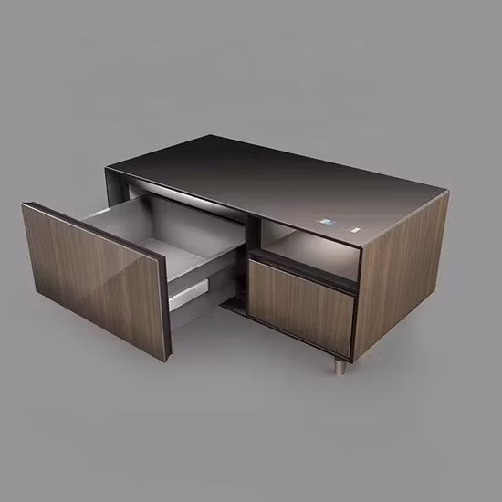 Touch Screen Coffee Tables Multifunctional Home Quality Speaker Table Smart Home Coffee Table