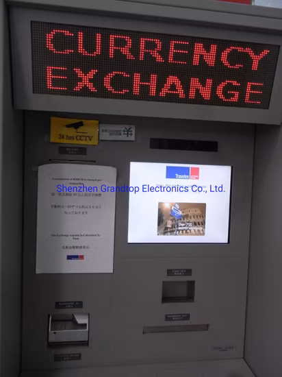 Customized OEM ODM Foreign Currency Exchange Self Service Kiosk