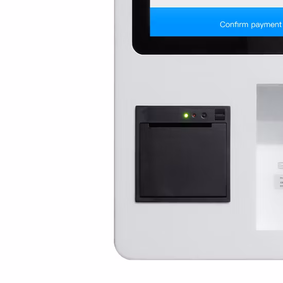 27 Inch Self Order Kiosk Mcdonalds Fast Food Self-Service Kiosk in Airport