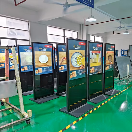 49-Inch Floor Upstanding LCD Digital Signage Kiosk