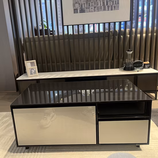 Touch Screen Coffee Tables Multifunctional Home Quality Speaker Table Smart Home Coffee Table